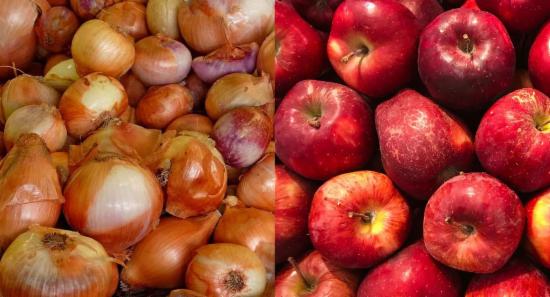 Import Levy on Apples and Big Onions Increased